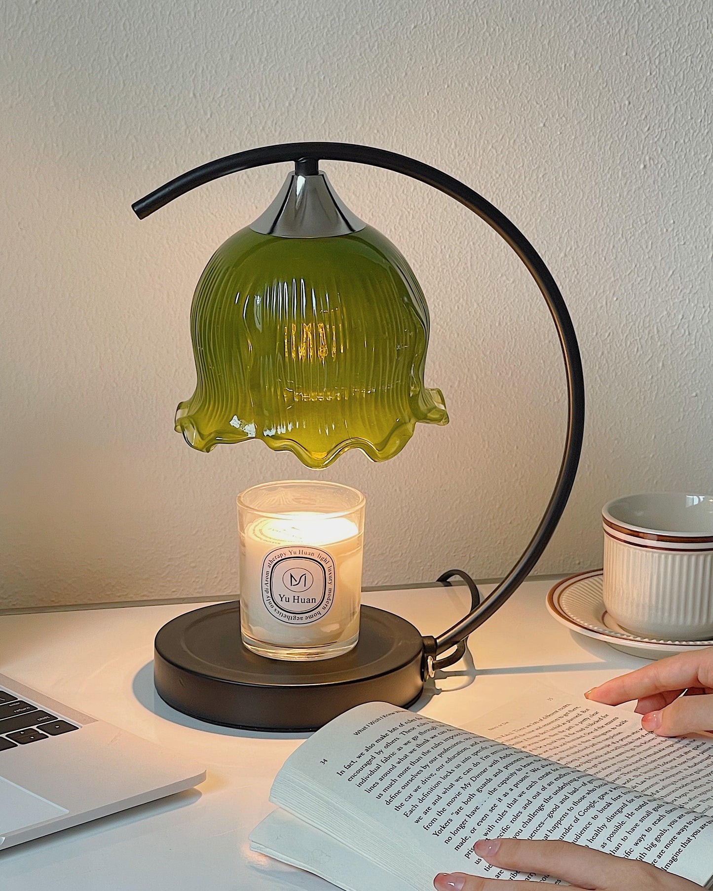 Binora Candle Wax Warmer Lamp – Matte Finish