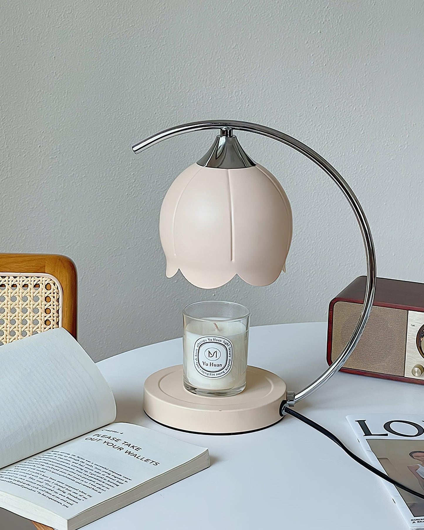 Binora Candle Wax Warmer Lamp – Matte Finish