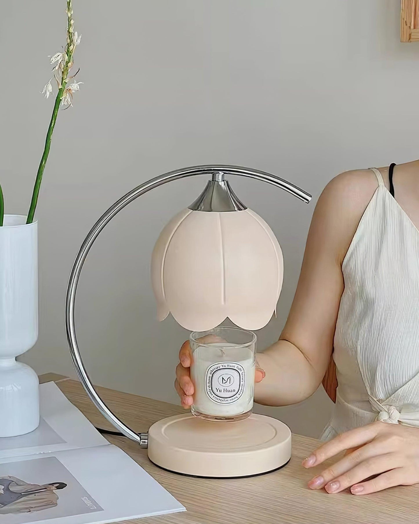 Binora Candle Wax Warmer Lamp – Matte Finish