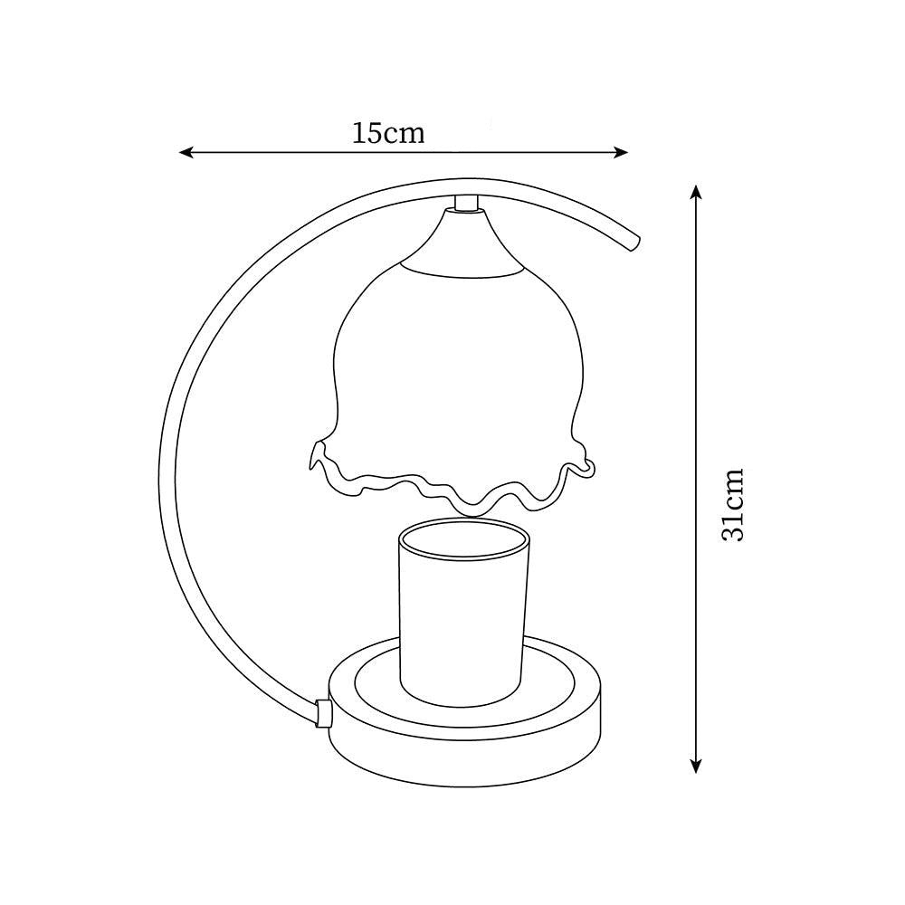 Binora Candle Wax Warmer Lamp – Matte Finish