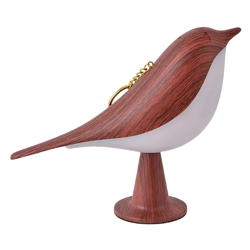 Bedside Table Lamp for Bedroom - Touch Control Color-Changing LED - Bird Aroma Diffuser