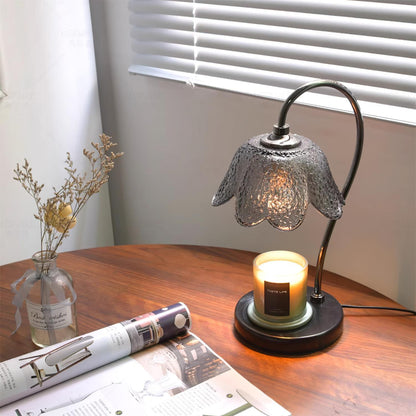 Bellix Candle Warmer Lamp – Black Metal Bell Shade