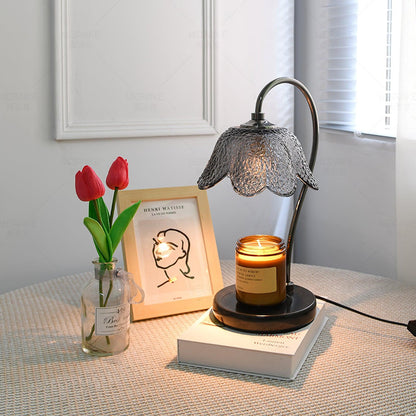 Bellix Candle Warmer Lamp – Black Metal Bell Shade