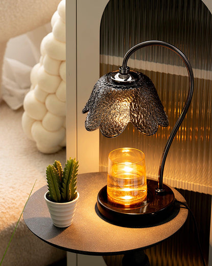 Bellix Candle Warmer Lamp – Black Metal Bell Shade