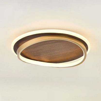 Modern Low Profile Dimmable LED Flush Mount Ceiling Light