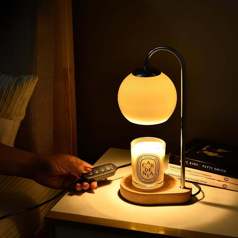 Nordic Candle Warmer Lamp Table Light Cozy Ambience