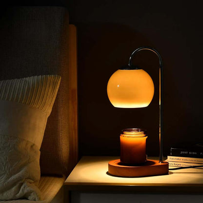 Nordic Candle Warmer Lamp Table Light Cozy Ambience