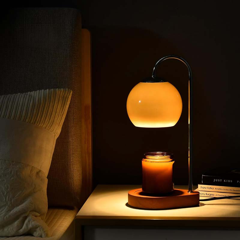 Nordic Candle Warmer Lamp Table Light Cozy Ambience