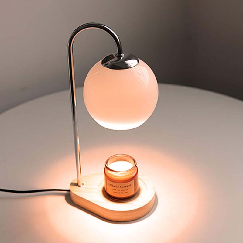 Nordic Candle Warmer Lamp Table Light Cozy Ambience