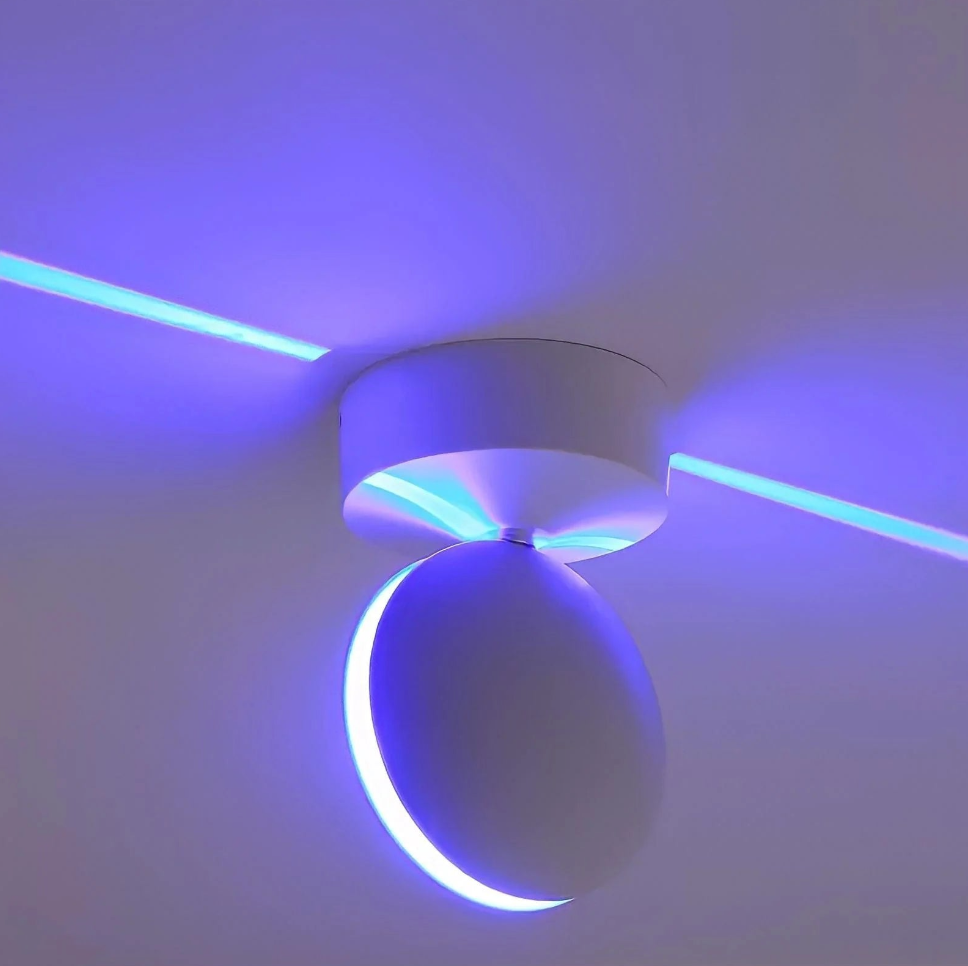 Modern LED Neon Ceiling Tube Light - Linear System for Hallway Corridors