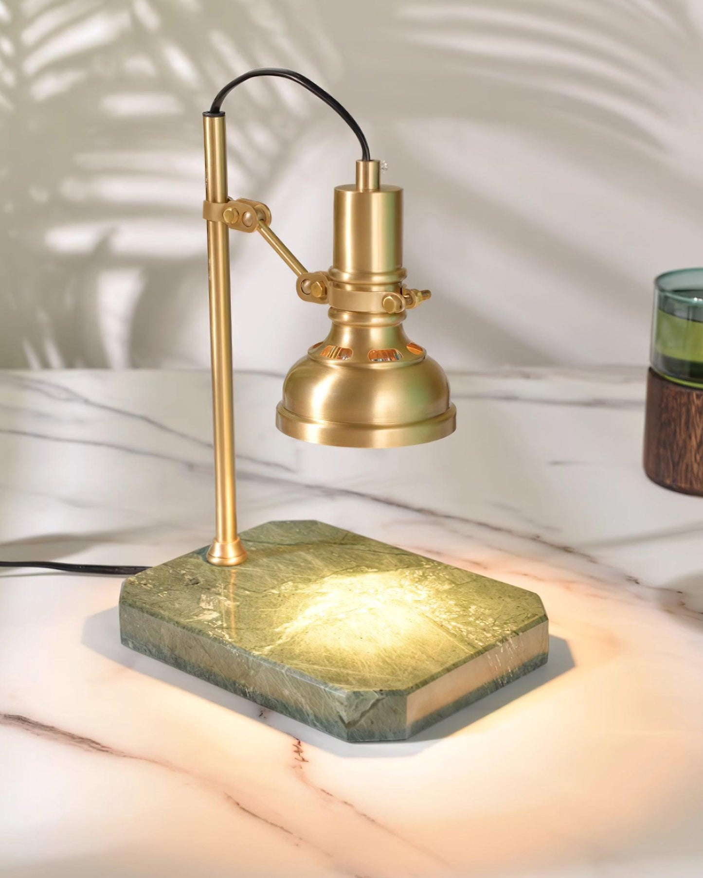 Celvyn Candle Warmer Lamp – Star Dome Shade – Adjustable Wax Melting Lamp