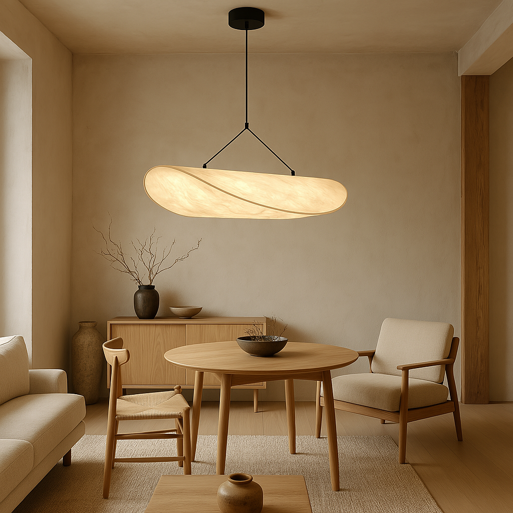 Japandi Modern Pendant Light