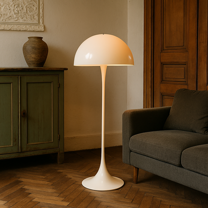 Modern Mushroom Dome Shade Minimalist Indoor Floor Lamp