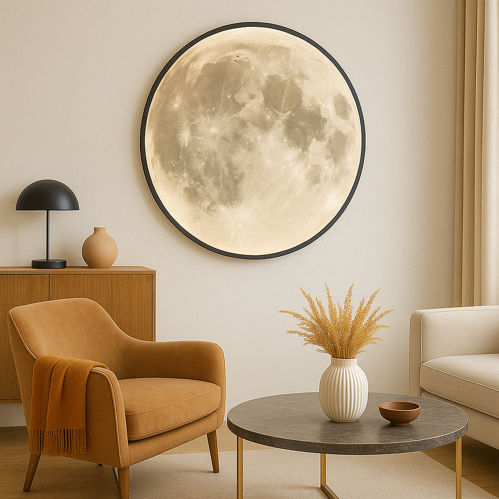 Modern Moon Wall Lamp