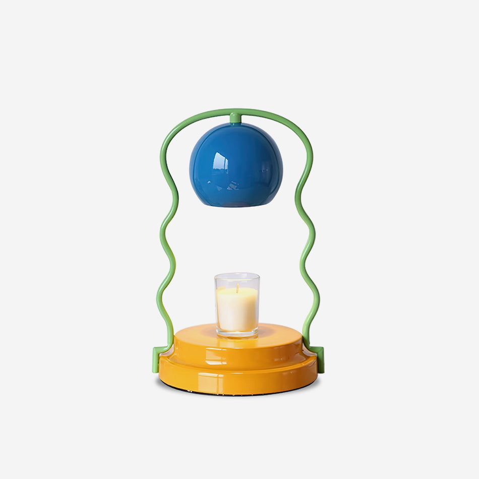 Circo Candle Warmer Lamp – Retro Circus Style – Colorful Decorative Wax Melting
