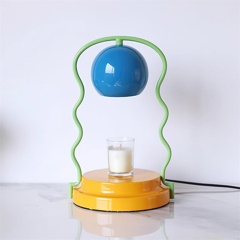 Circo Candle Warmer Lamp – Retro Circus Style – Colorful Decorative Wax Melting