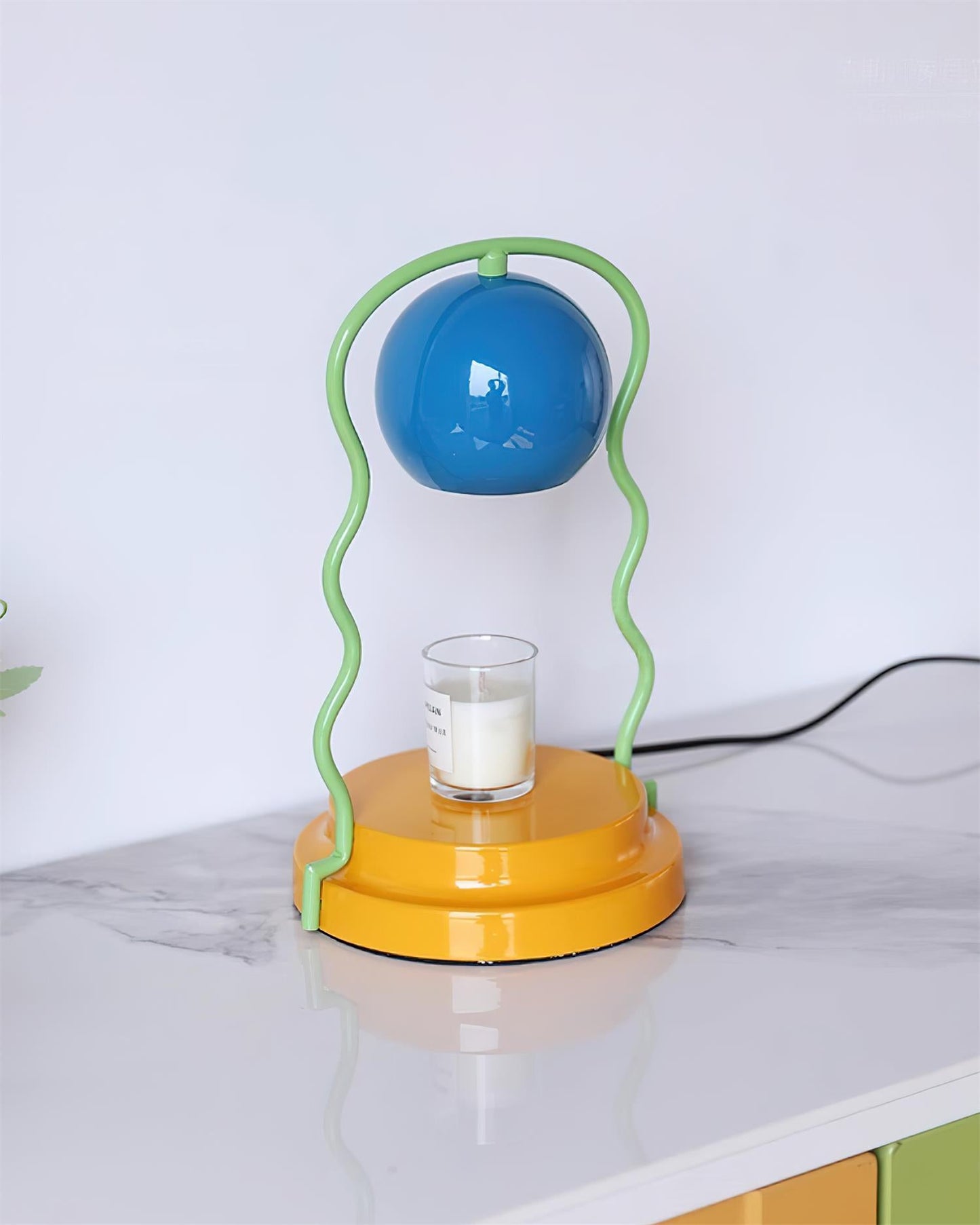 Circo Candle Warmer Lamp – Retro Circus Style – Colorful Decorative Wax Melting