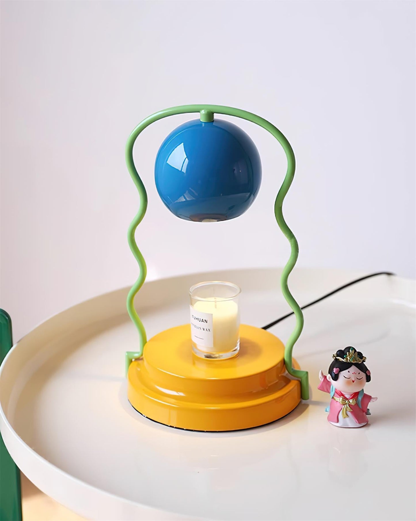 Circo Candle Warmer Lamp – Retro Circus Style – Colorful Decorative Wax Melting