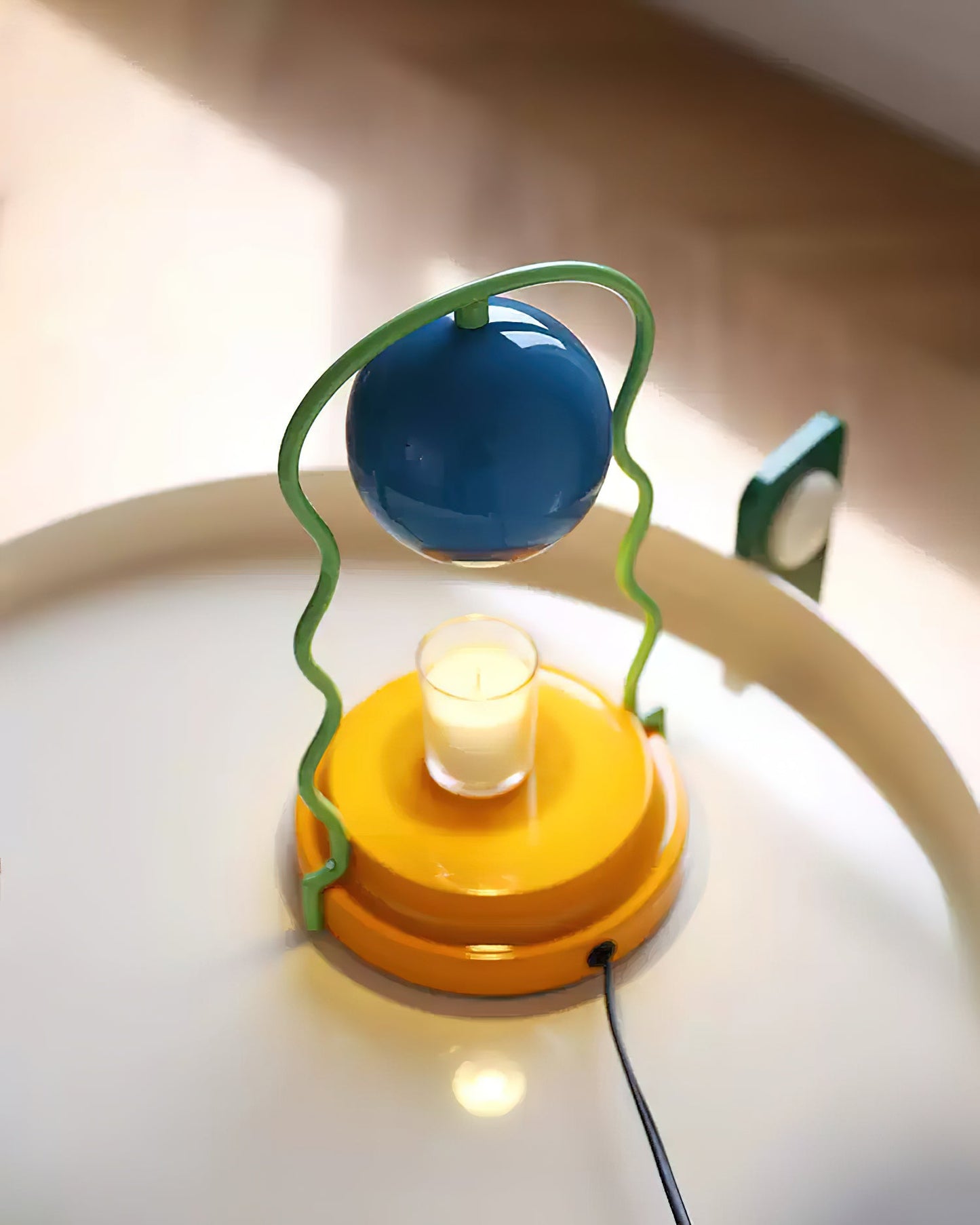 Circo Candle Warmer Lamp – Retro Circus Style – Colorful Decorative Wax Melting