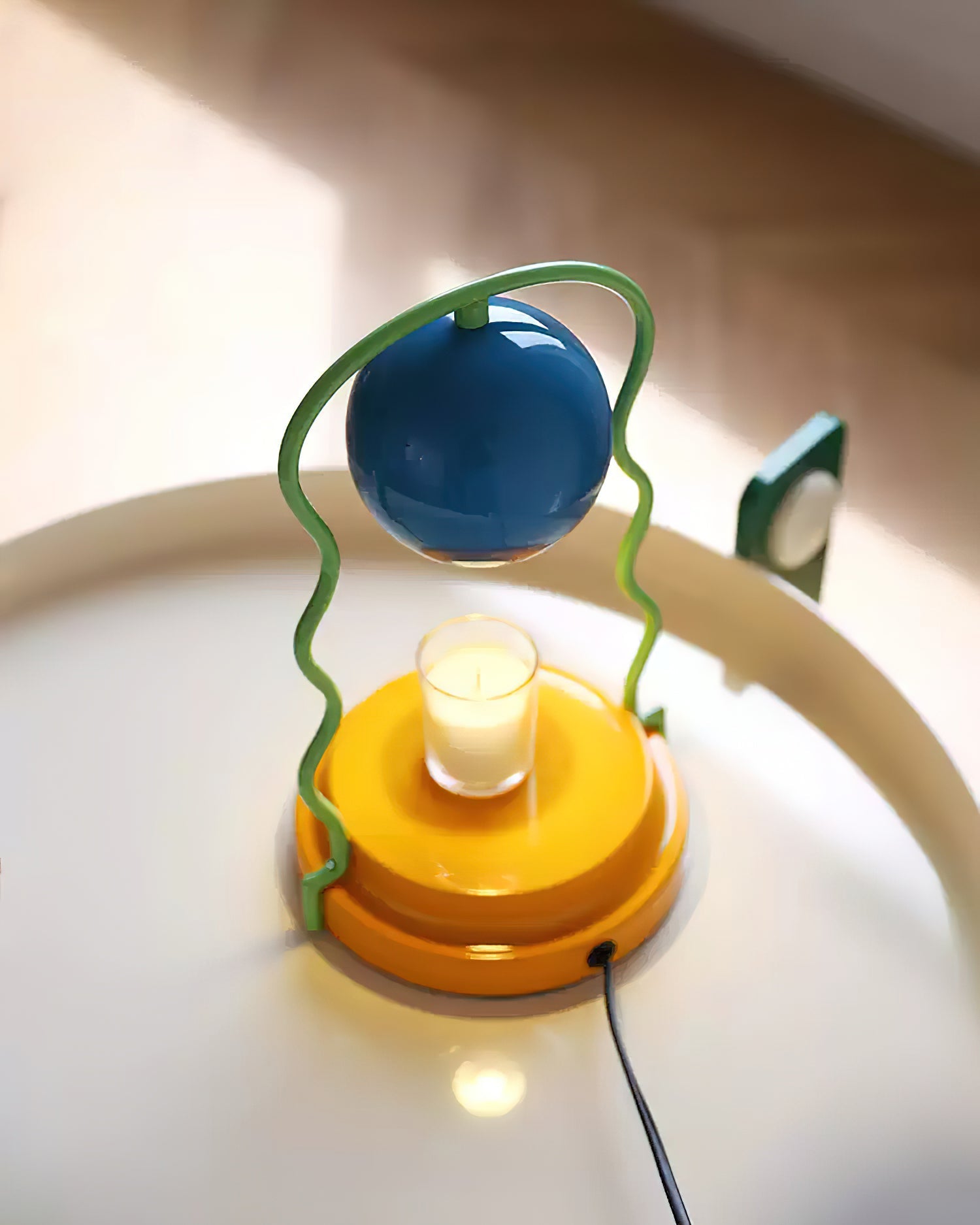 Circo Candle Warmer Lamp – Retro Circus Style – Colorful Decorative Wax Melting