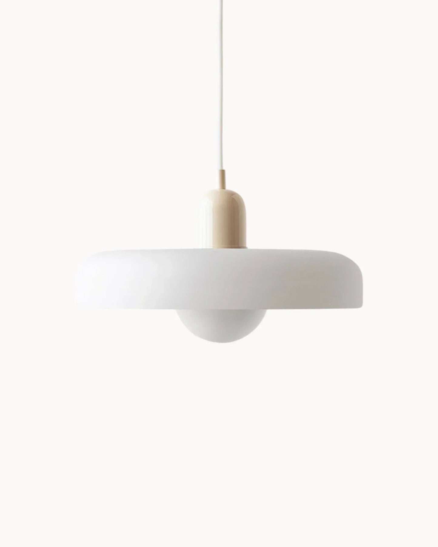 Minimalist Compact Glass Modern Kitchen Pendant Light