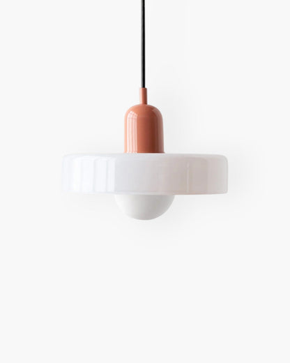 Minimalist Compact Glass Modern Kitchen Pendant Light
