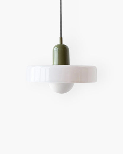 Minimalist Compact Glass Modern Kitchen Pendant Light