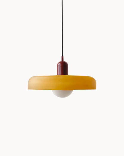 Minimalist Compact Glass Modern Kitchen Pendant Light
