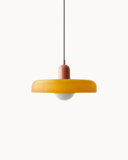 Minimalist Compact Glass Modern Kitchen Pendant Light