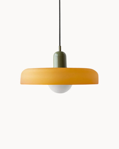 Minimalist Compact Glass Modern Kitchen Pendant Light