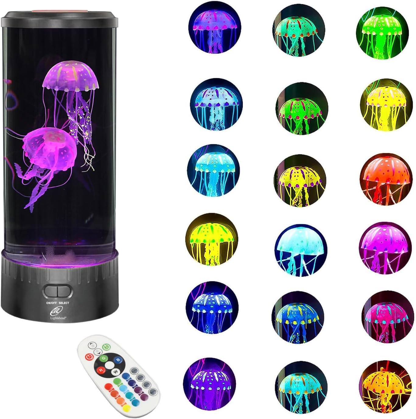 Modern LED Jellyfish Table Lamp for Bedroom - Mood Light - Bedside Night Light
