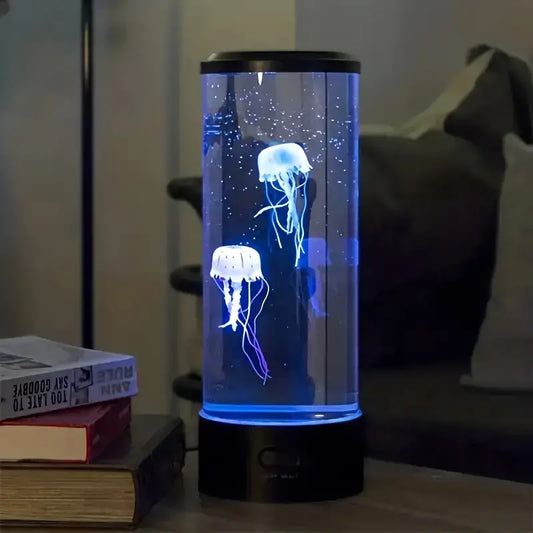 Modern LED Jellyfish Table Lamp for Bedroom - Mood Light - Bedside Night Light