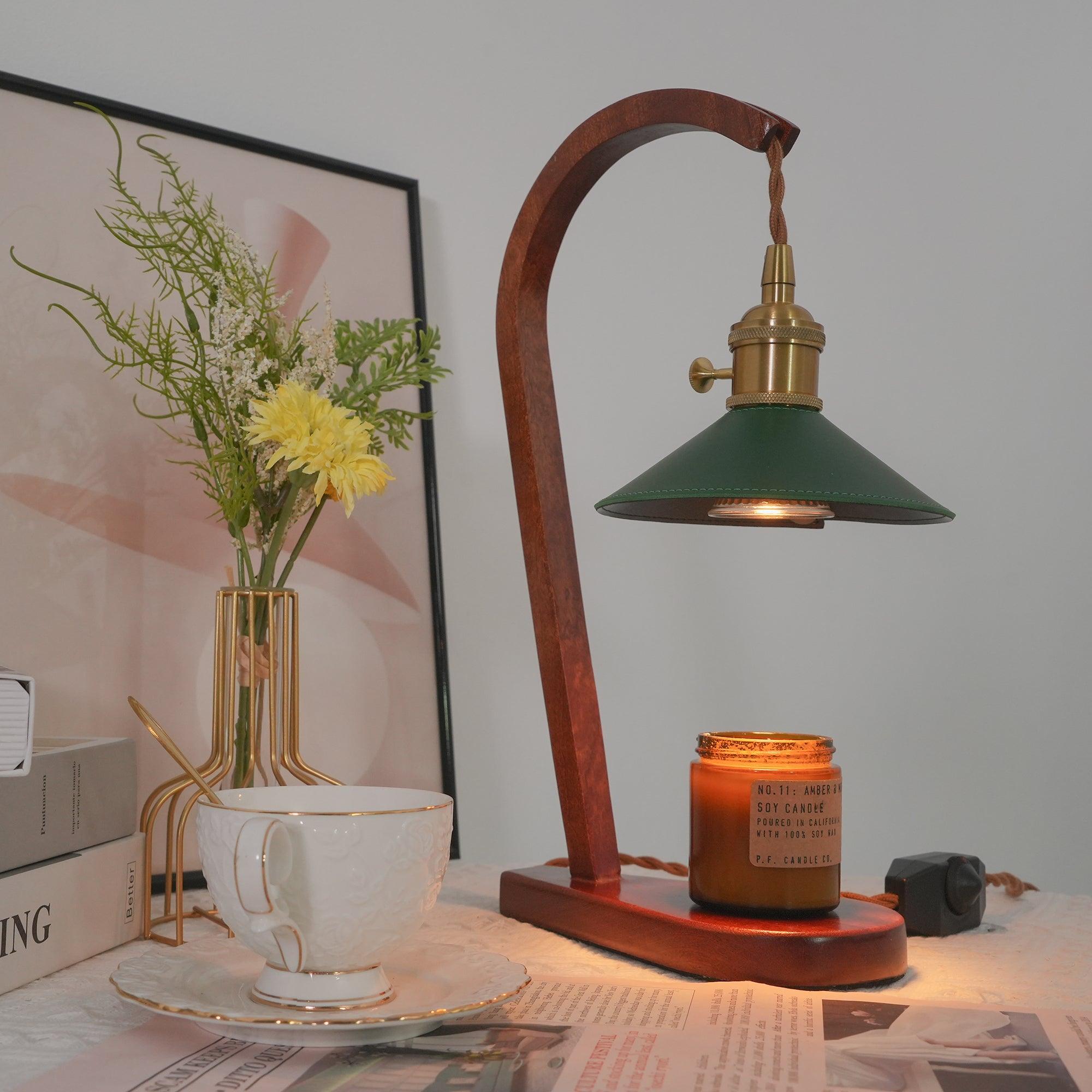 Modern Minimalist Tabletop Home Decor Candle Warmer Lamp