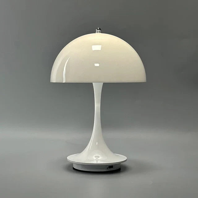 Modern Wireless Bedside Table Lamp For Bedroom - Rechargeable LED - Battery Operated