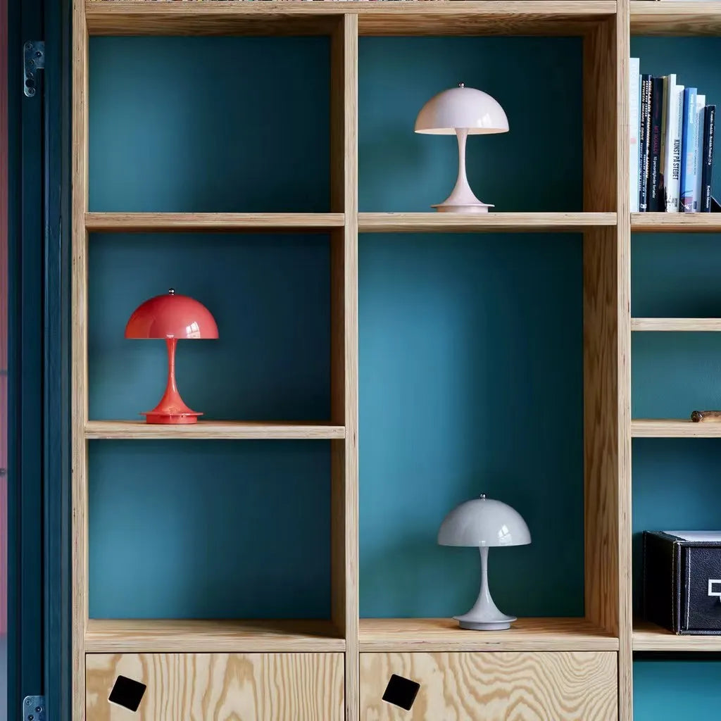 Modern Wireless Bedside Table Lamp For Bedroom - Rechargeable LED - Battery Operated