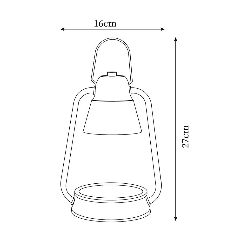 Drivon Candle Warmer Lamp – Industrial Metal Shade – Dimmable Wax Warmer