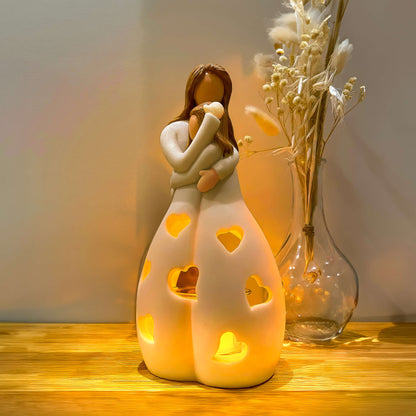 Heart LED Bedside Table Lamp - Night Light - Heart Shape