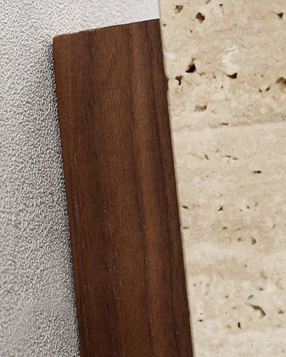 Natural Warm Ambient Travertine Modern Wall Lamp