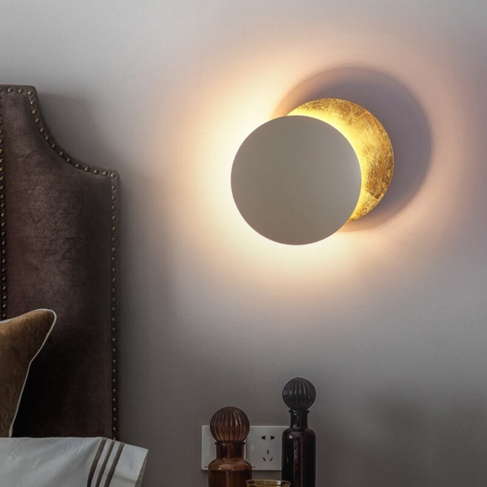 Modern Led Soft Glow Compact Minimalist Wall Sconce Bedside Light