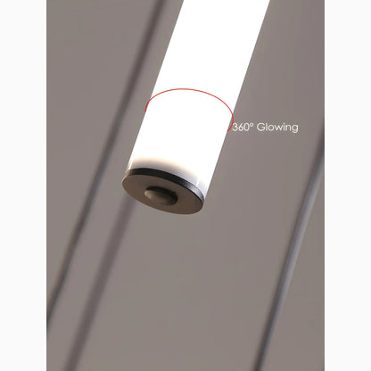 Art Deco Spiral Adjustable Height Elegant Pendant Light