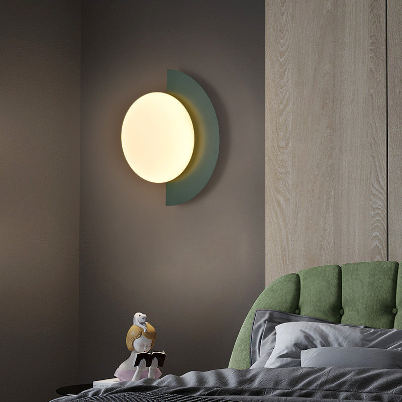 Nordic Semicircle Minimalist Wall Light