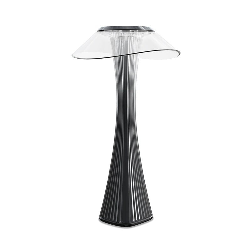 Amber Glass Table Lamp For Bedroom & Living Room