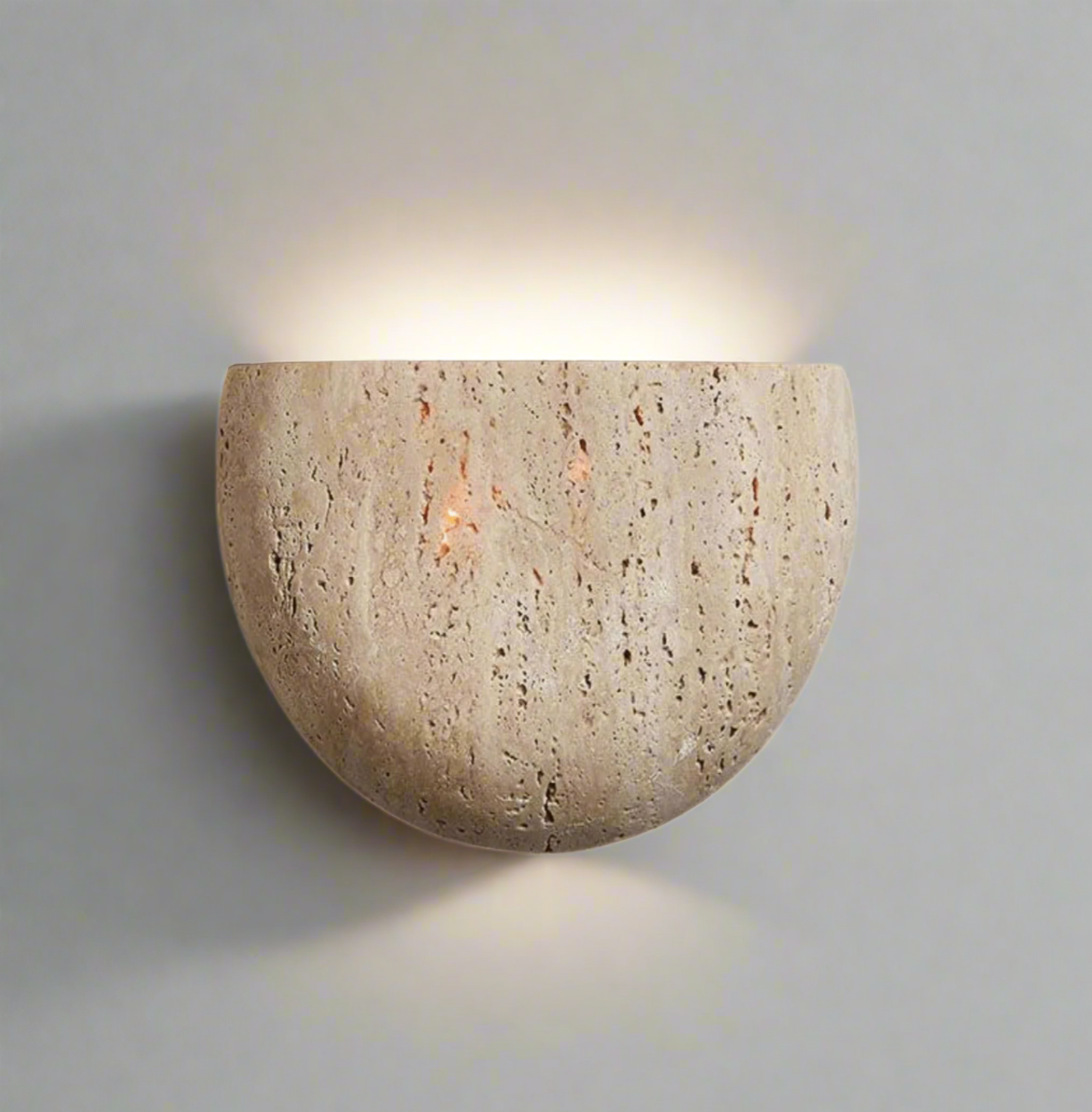 Travertine Stone Wall Lamp