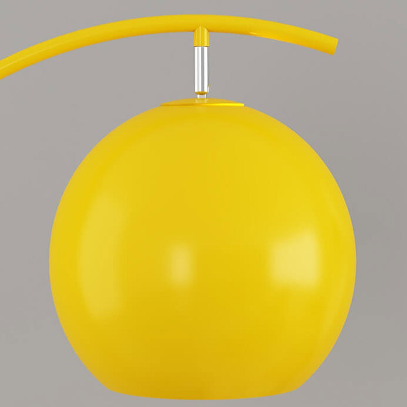 Curved Dome Iron Floor Lamp – Living Room & Office