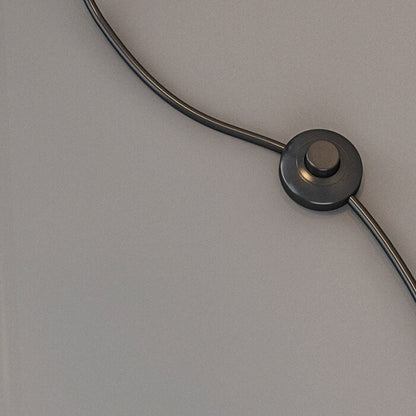 Curved Dome Iron Floor Lamp – Living Room & Office