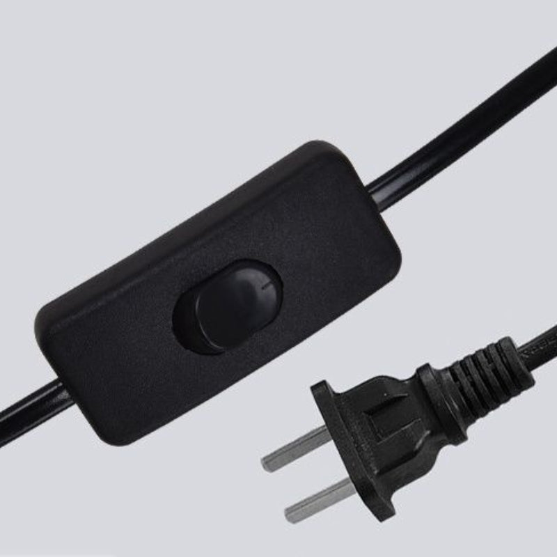 Minimalist Pleated Shade Iron Floor Lamp – Mains Plug-in – Living Room & Bedroom