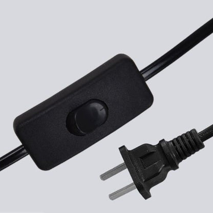 Minimalist Pleated Shade Iron Floor Lamp – Mains Plug-in – Living Room & Bedroom