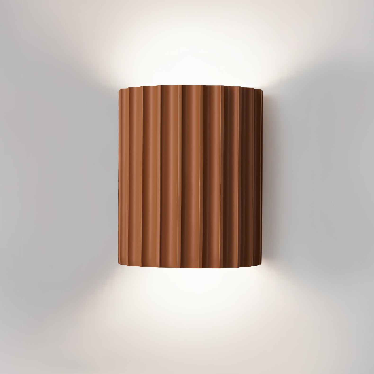 Modern Resin Wall Light with G9 LED Bulb
