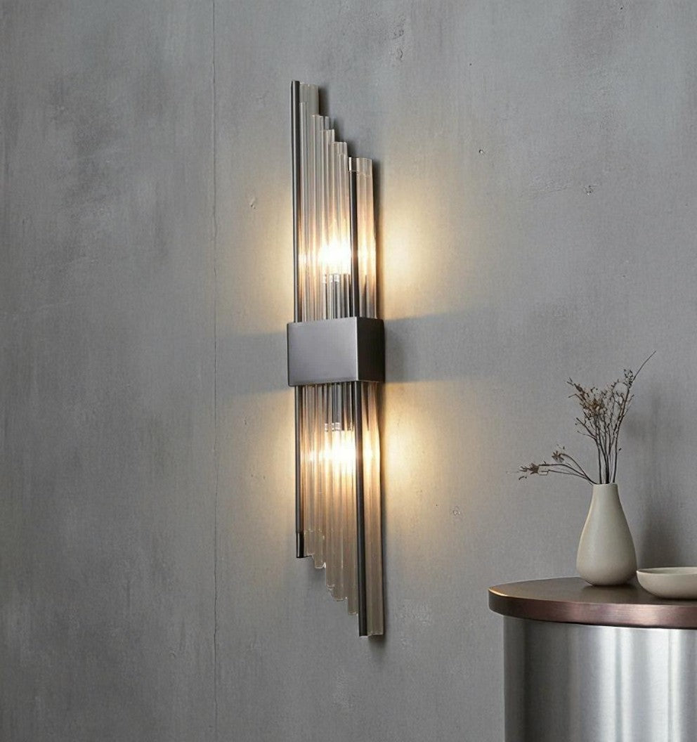 Modern LED Crystal Contemporary Dimmable Wall Sconce