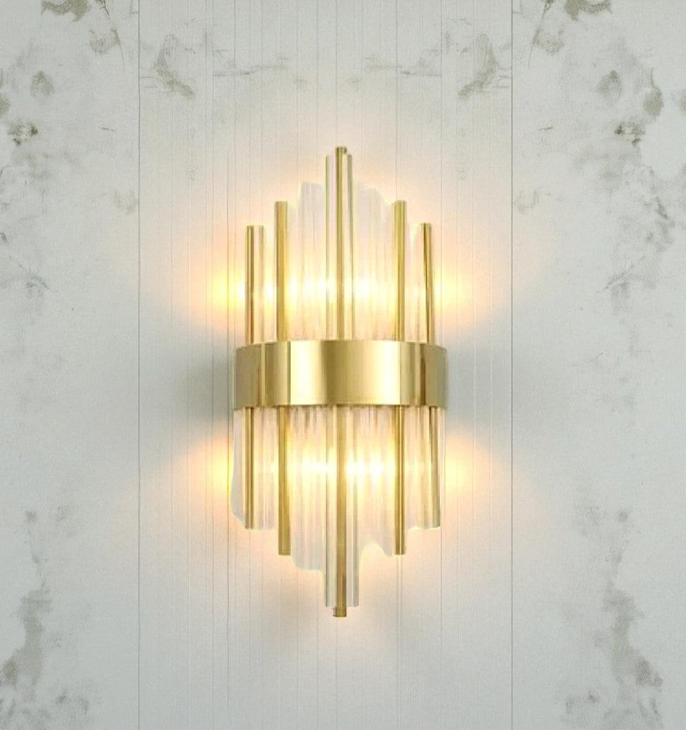 Modern LED Crystal Contemporary Dimmable Wall Sconce